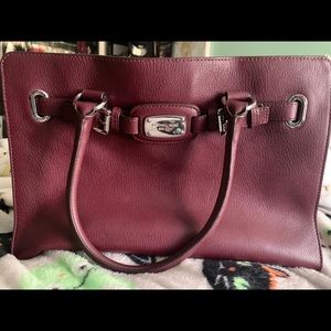 Michael Kors burgundy bag